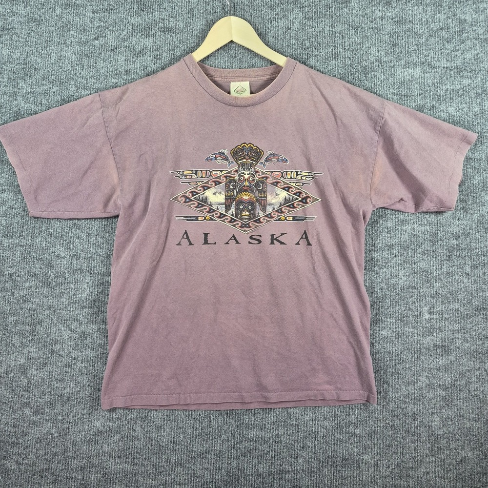 Prairie Mountain  Alaska T Shirt size‎ XL mens made in USA